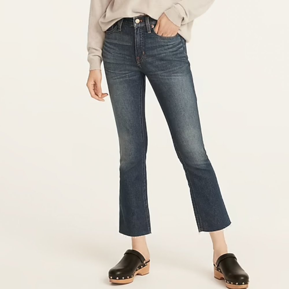 J.Crew 9" Billie Demi-Boot Crop Size 24 - image 1